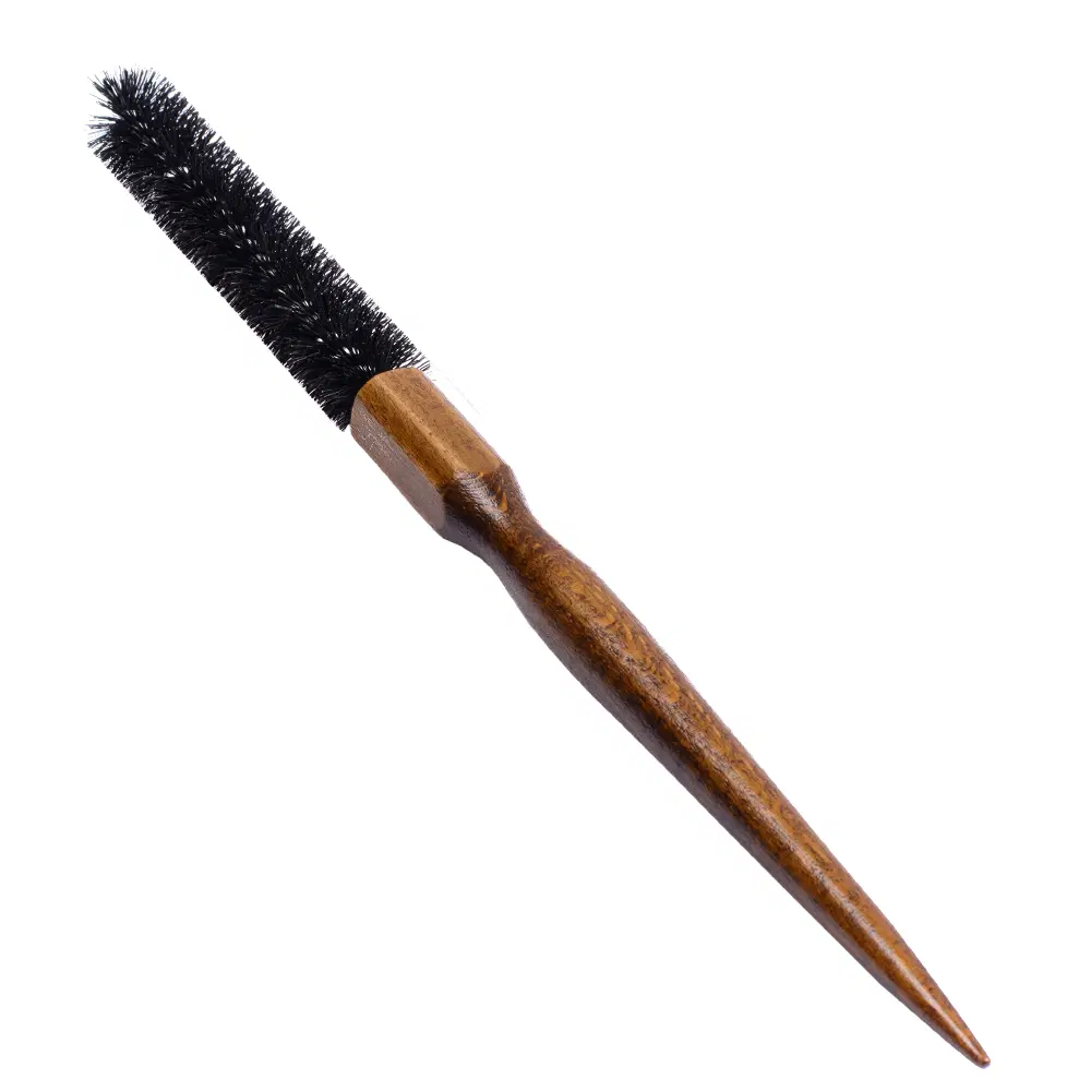 Perie rotundă de volum pentru scalp sensibil și păr scurt
