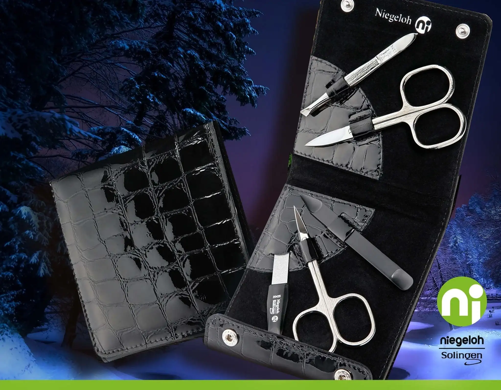 Kroko Black M Solingen trusă cosmetică 5 piese
